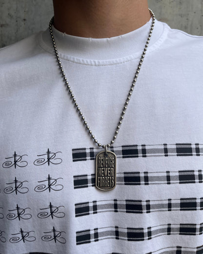 "soldier chain" (silver)