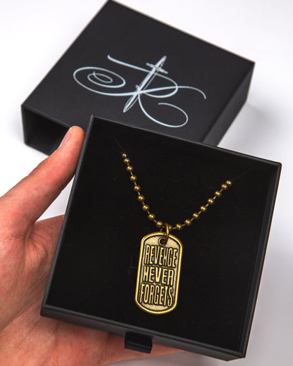 "soldier chain" (gold)