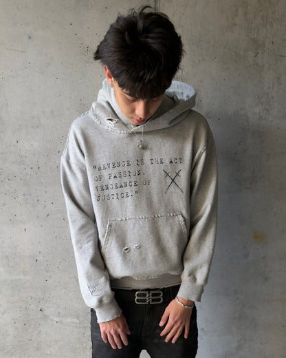 "vengeance” hoodie