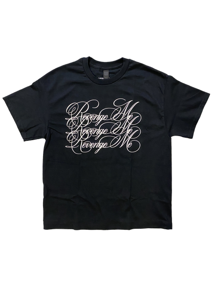 “REVENGE ME” t-shirt nera