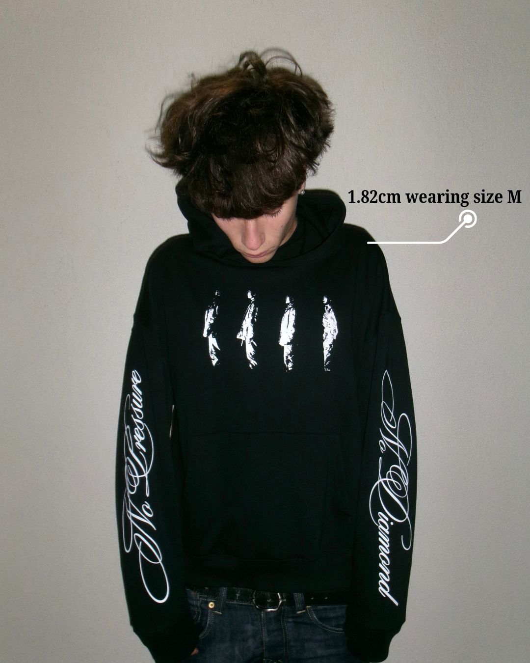 "no pressure no diamond" Hoodie