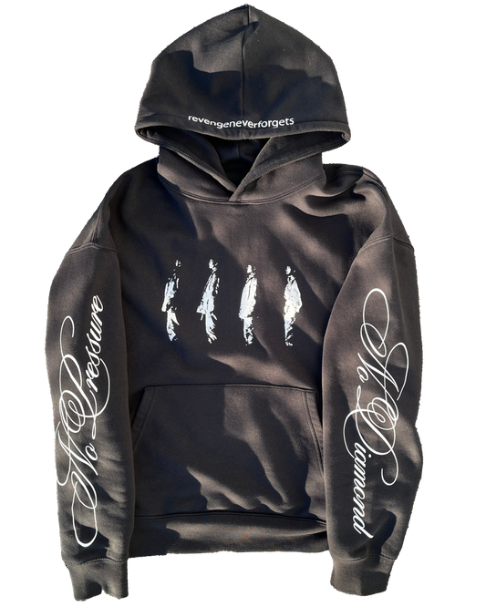 "no pressure no diamond" Hoodie